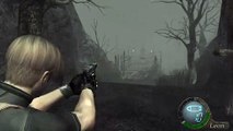 Resident Evil 4 - 1-3 The Village: Long Scope Rifle Ganado (Mad villager) Headshot Xbox One X Gameplay (2019)