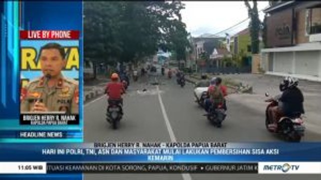 Aktivitas Warga Manokwari Sudah Berjalan Normal