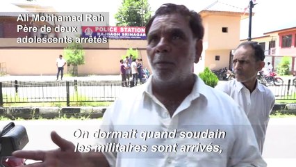 Cachemire indien: des familles attendent leurs proches arrêtés