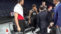 SPOR Bakan Kasapoğlu, A Milli Erkek Basketbol Takımı ile bir araya geldi