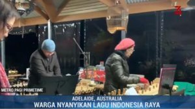 Rayakan HUT ke-74 RI, WNI di Australia Main Angklung