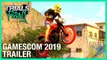 TRIALS RISING Official Crash & Sunburn DLC Reveal Trailer (Gamescom 2019)