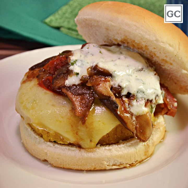Hambúrguer de grão-de-bico | Receitas Guia da Cozinha