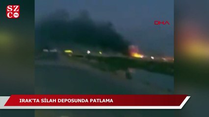 Irak'ta silah deposunda patlama!