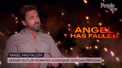 Gerard Butler Put Morgan Freeman 'Through Hell' for Angel Has Fallen: 'He Handled It Admirably'