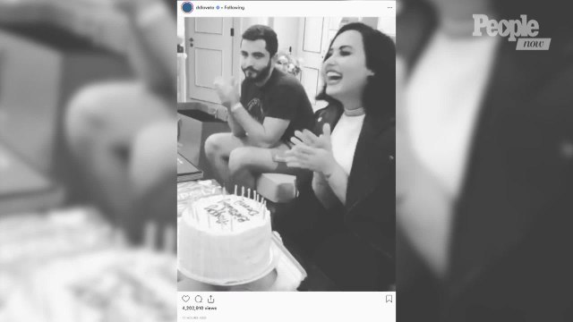 Demi Lovato Celebrates Birthday in London with Sweet Ariana Grande-Led Chant