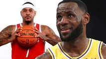 LeBron James SLAMMED For Blackballing His BFF Carmelo Anthony & LETTING Lakers Sign Jared Dudley