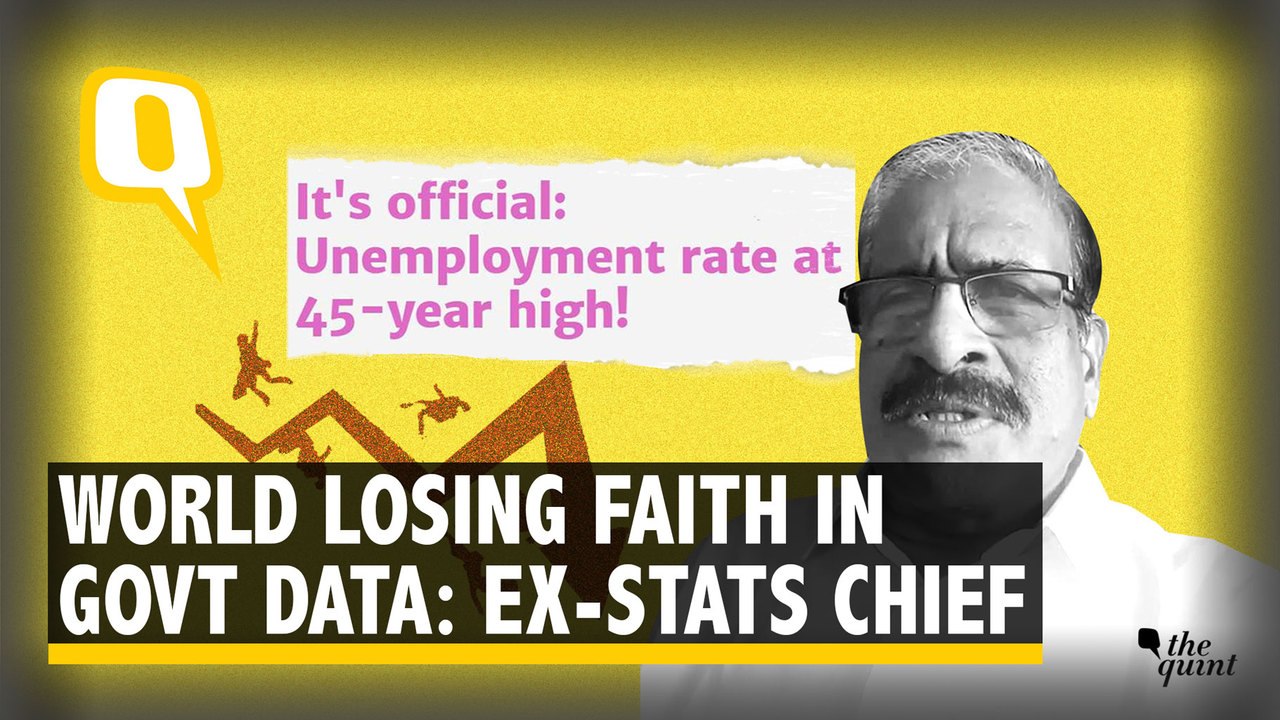 Unemployment at 45-Year High; Suppressing Report Affected India's Data Credibility: Ex-Statistics Chairman