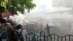Kolkata Police Uses Water Canon, Tear Gas Against BJP Leader