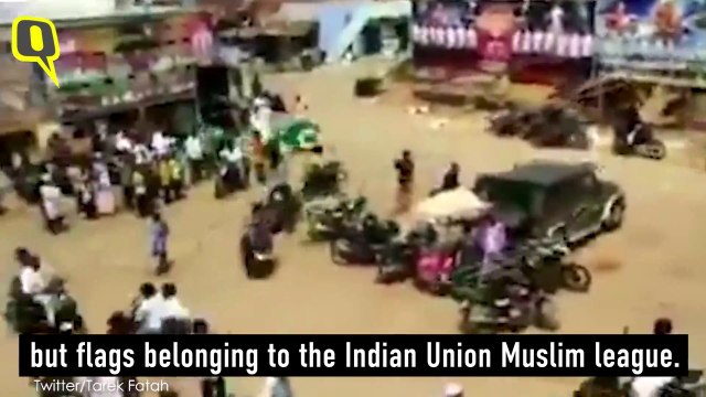 Tarek Fatah Tweets Video, Claims Pak Flags Raised in Tamil Nadu