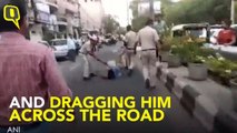 Auto Driver With Sword ‘Attacks’ Cops in Delhi, Gets Lathicharged