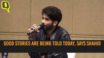 Shahid Kapoor & Kiara Advani at Kabir Singh press conference