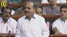 Adhir Ranjan Chowdhury Addresses the Lok Sabha