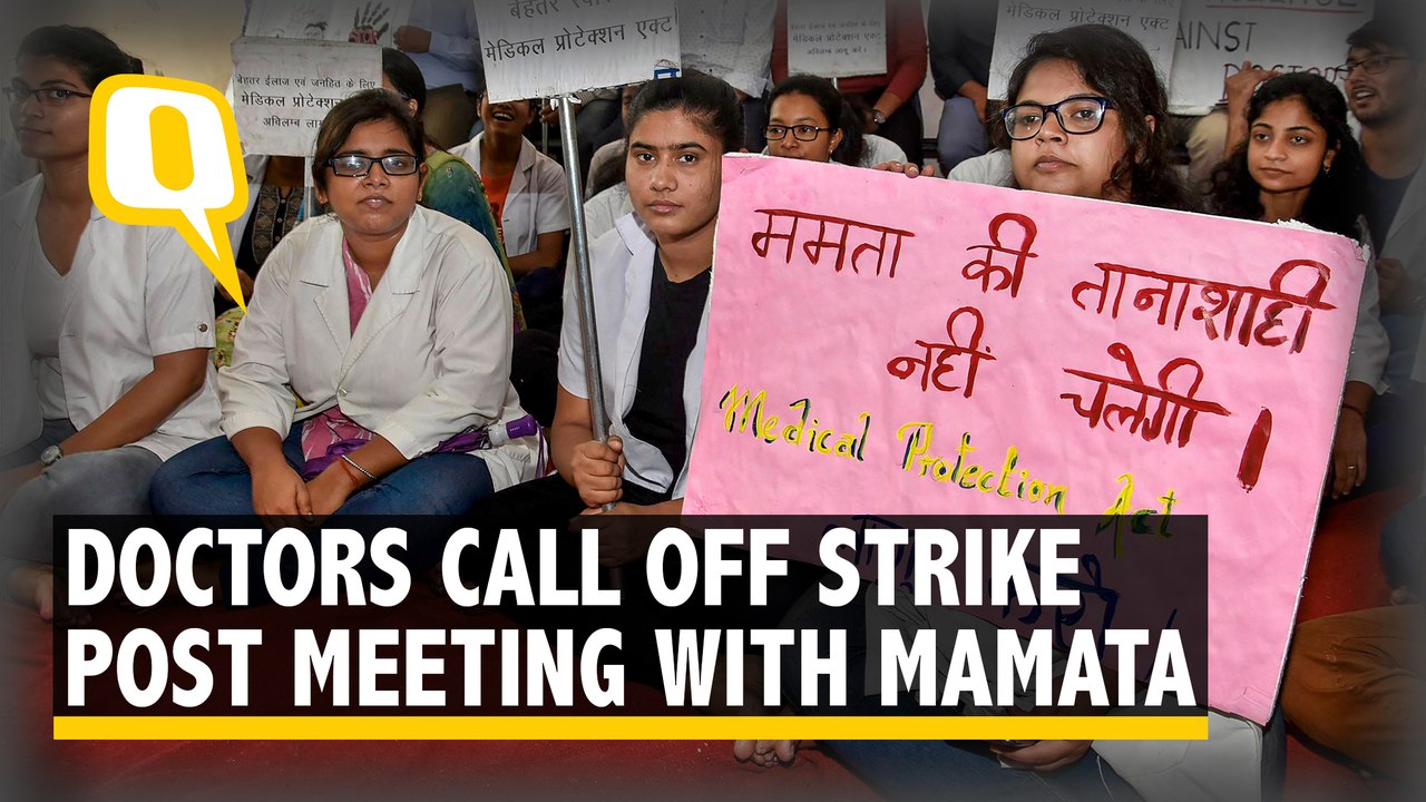West Bengal Doctors Call Off Strike, CM Mamata Assures Security