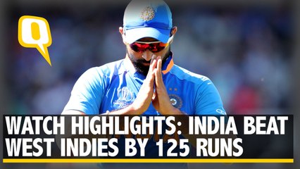 Download Video: Watch Highlights: India Thrash West Indies by 125 Runs