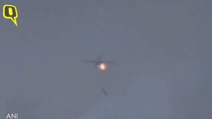 Air Force Jet Flies Into Birds, Drops Fuel Tanks