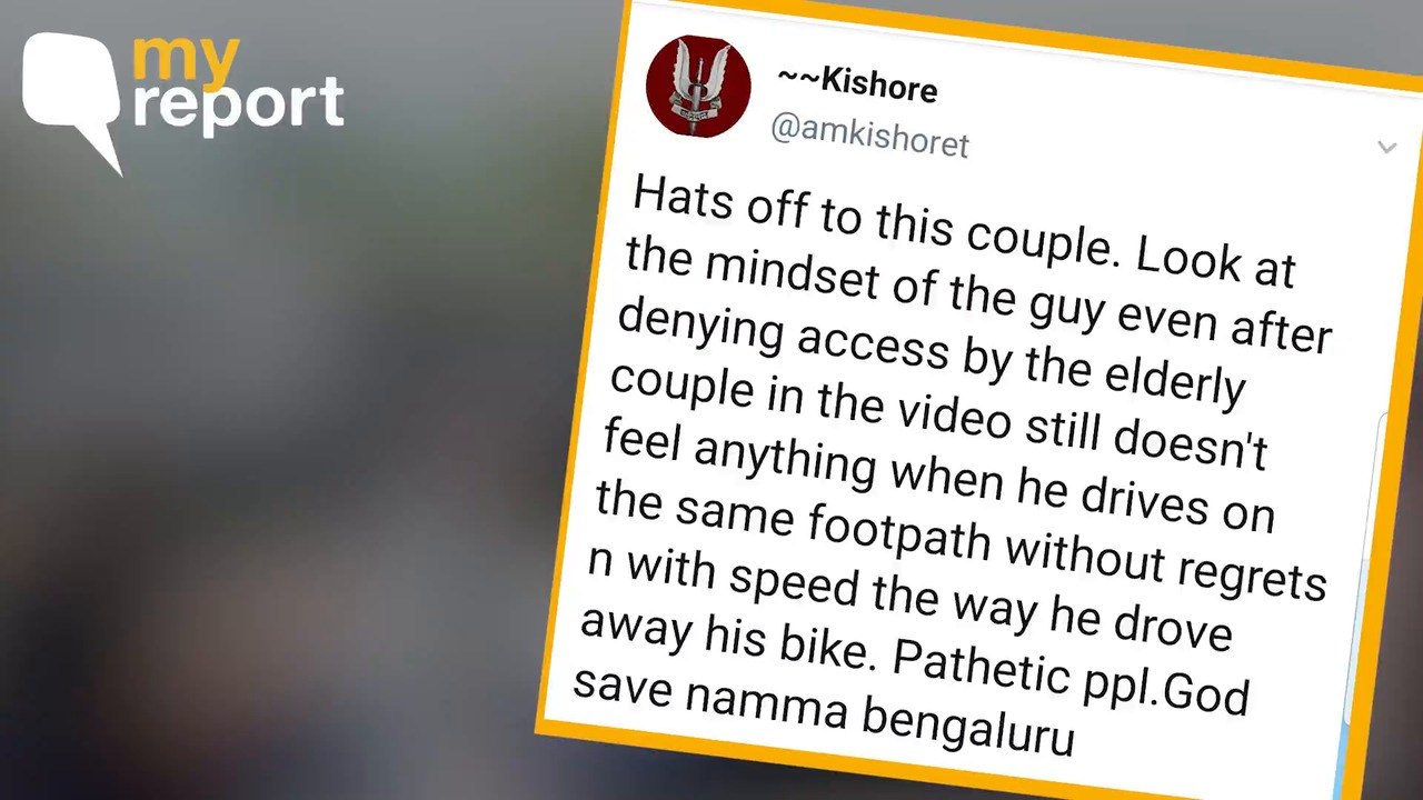 My Report: To Bikers Flouting Traffic Rules, the Footpath is Ours, Road Yours