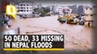 50 Reported Dead in Nepal Floods, 33 People Still Missing