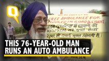 76-Year-Old Ex-Traffic Warden Runs ‘Auto Ambulance’ Free of Cost