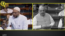 Amit Shah And Asaduddin Owaisi Face Off in Lok Sabha Over NIA Amendment Bill