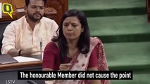 “Why Is Opposition Called Anti-National?,”Asks Mahua Moitra in LS