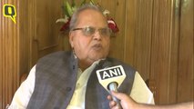 J&K Guv Satya Pal Malik on Panic in The Valley