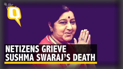 ‘Dignified, Irreplaceable’: Twitter Condoles Sushma Swaraj’s Death