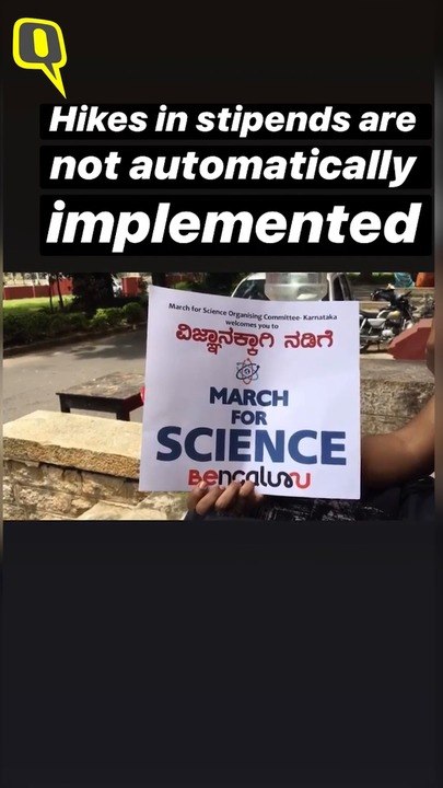 'Need More Funding': Profs, Scholars in B'luru March for Science