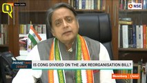 Bifurcation Of Jammu & Kashmir, Abrogation Of Article 370: Shashi Tharoor Shares Congress' Stance