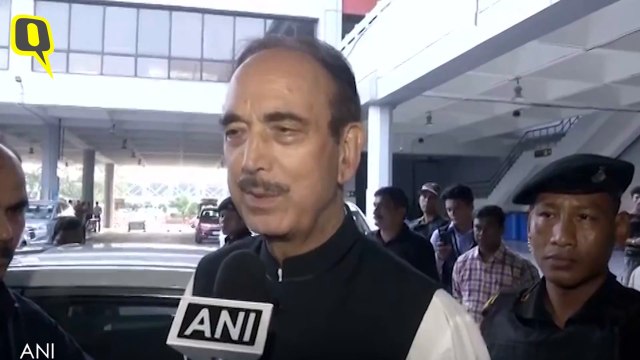 Ghulam Nabi Azad on HC Rejecting Chidambaram's Anticipatory Bail Plea