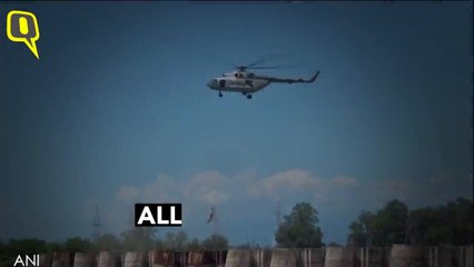 IAF Rescues 4 Fishermen Stranded in Jammu's River Tawi