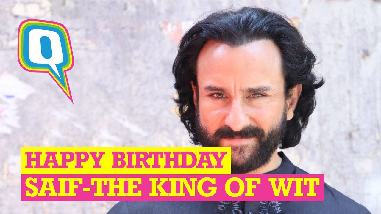 Saif Ali Khan - The King of Wit