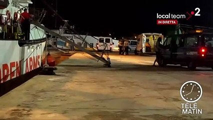 Italie : les migrants de l'"Open Arms" ont débarqué à Lampedusa