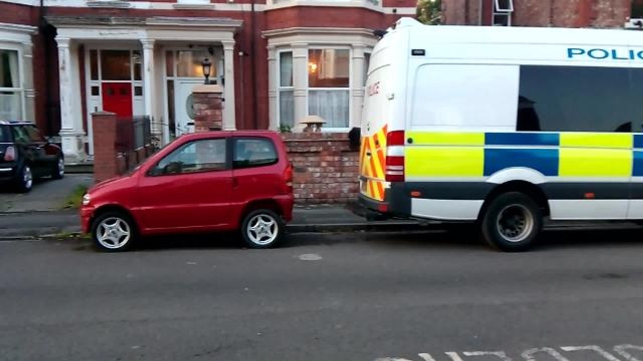Two arrests after police seal off Hutton Avenue