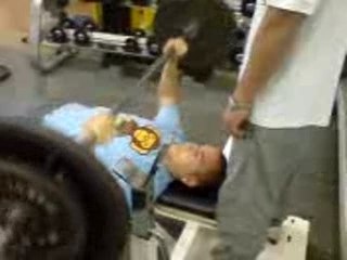 developpé couché 80 kg