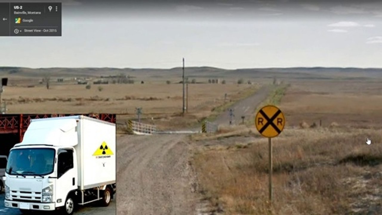Train Slams into Nuclear Waste Truck Montana Creek Contaminated