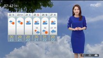 [날씨] 충청·남부 오락가락 비, 수도권 빗방울