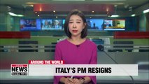 Italy's Prime Minister announces resignation amid government turmoil