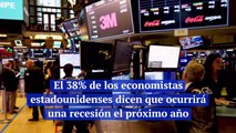 El 38 por ciento de los economistas estadounidenses dicen que ocurrirá una recesión el próximo año