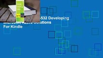Online Exam Ref 70-532 Developing Microsoft Azure Solutions  For Kindle