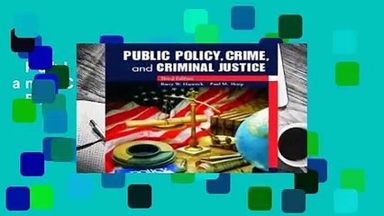 Public Policy, Crime, and Criminal Justice  For Kindle