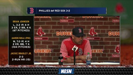 Red Sox Manager Alex Cora On Importance Of Playing 'Clean Baseball'