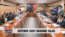 Chiefs of S. Korea-U.S. defense cost sharing talks meet in Seoul on Tuesday