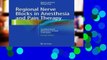 Regional Nerve Blocks in Anesthesia and Pain Therapy: Traditional and Ultrasound-Guided