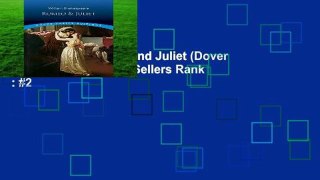 Full E-book  Romeo and Juliet (Dover Thrift Editions)  Best Sellers Rank : #2