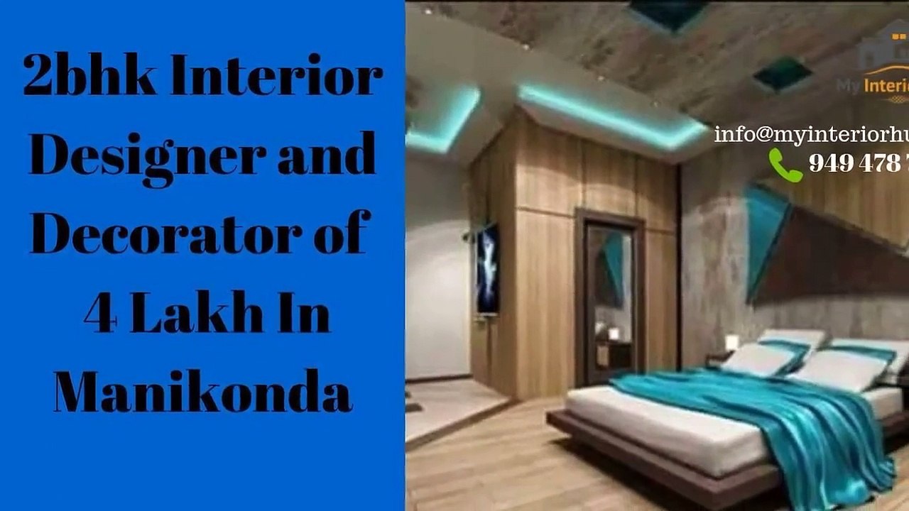 2BHK INTERIOR DESIGNER AND DECORATOR OF COST 4 LAKHS IN MANIKONDA
