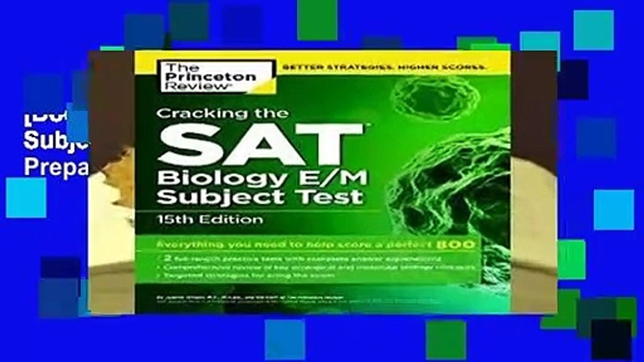 [Doc] Cracking the SAT Biology E/M Subject Test, 15th Edition (College Test Preparation)