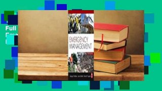 Full E-book Introduction to Emergency Management  For Online
