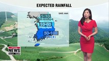 Heavy rain on south into Thursday, heat eases 082119