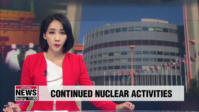N. Korea continued nuclear activities at Yongbyon in 2018: IAEA